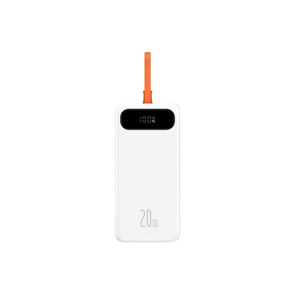 Baseus Block Digital Display 20W Quick Charging 10000mAh Power Bank with Lightning Cable