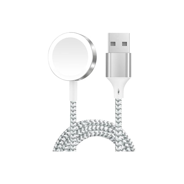 Green Lion Nylone Rope iWatch Magnetic USB Charging Cable