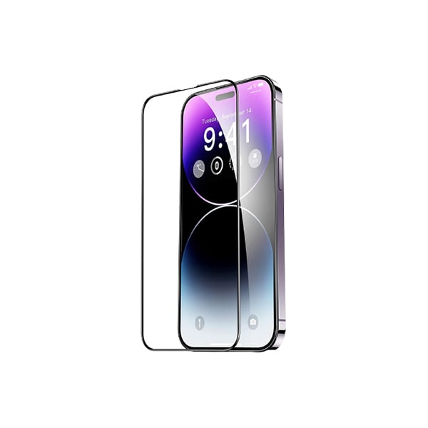 JC COMM Tempered Glass Screen Protector for iPhone 14 Pro