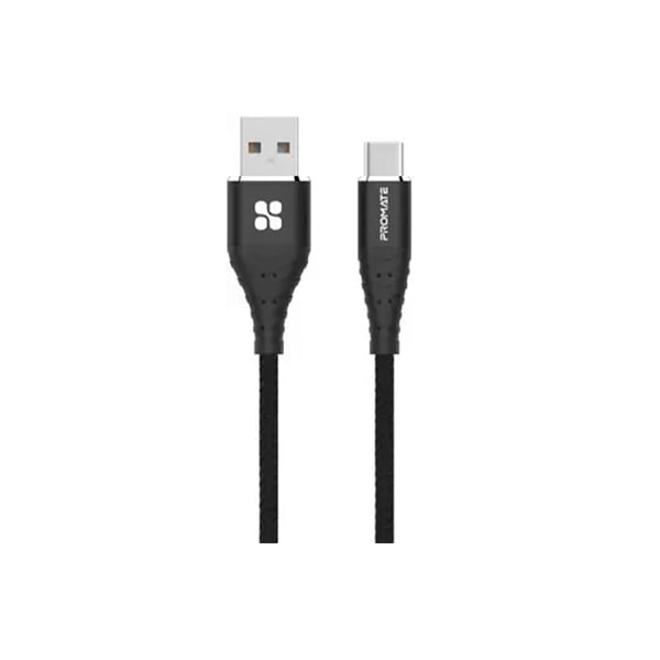 Promate Fabric Braided USB to Type-C Cable