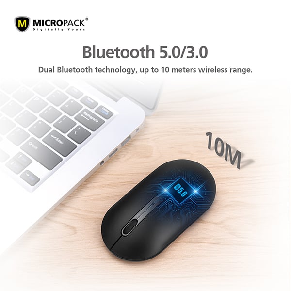 MicroPack MP-707B Wireless Bluetooth Mouse