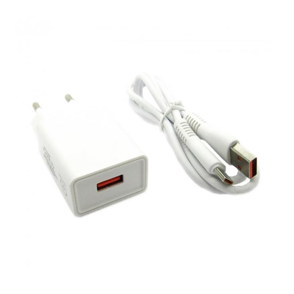 WUW T52 USB 2.4A Charger with Type-C Cable