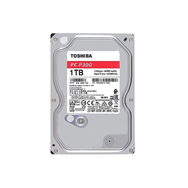Toshiba P300 1TB 7200RPM SATA III Internal Hard Drive