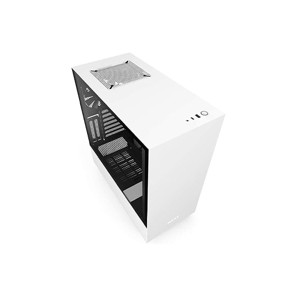NZXT H510i Black and White Compact Mid-Tower Gaming Case