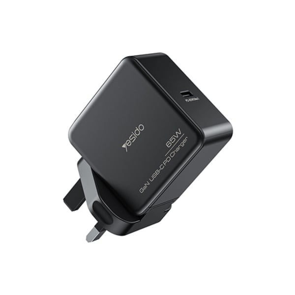Yesido YC37 Gan 65W Type-C Mini Fast Charging Power Adapter