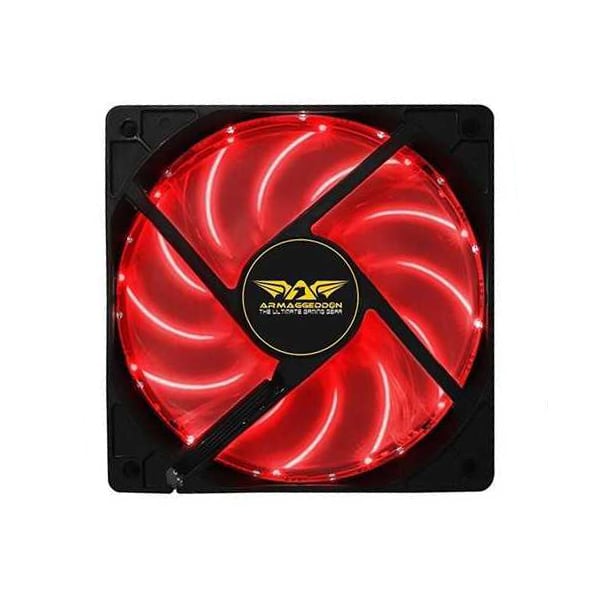 Armaggeddon Scarlet Blade 120mm Red Cooling Fan