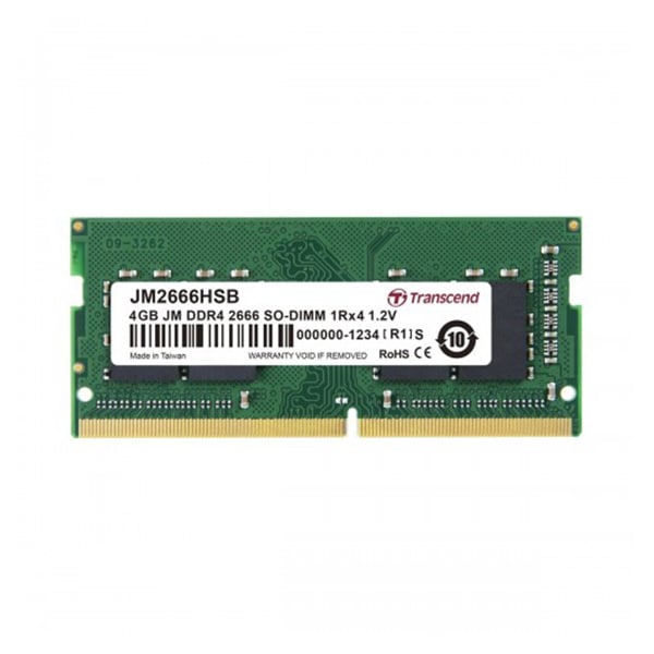 Transcend DDR4 4GB 2666MHz Laptop RAM