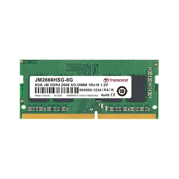 Transcend DDR4 8GB 2666MHz Laptop RAM