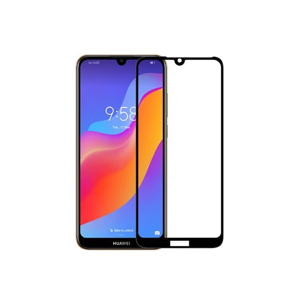 Huawei Y6 Pro 2019 Full Glue Tempered Glass Screen Protector