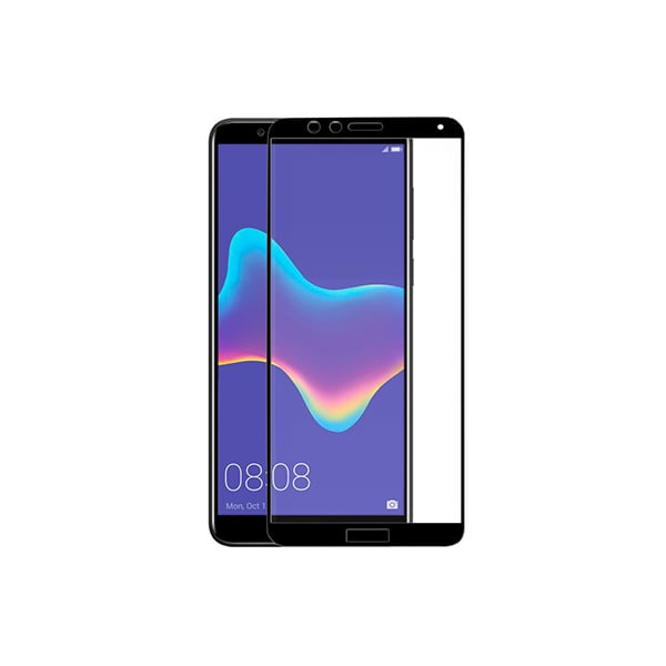 Huawei Y9 2018 Full Glue Tempered Glass Screen Protector