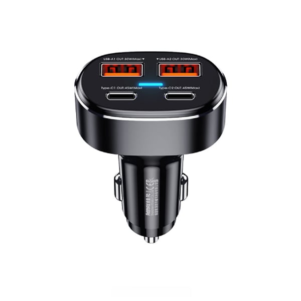 Remax RCC329 2USB 2TYPE-C 75W Car Charger