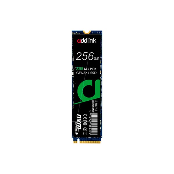 Addlink S68 256GB PCIe GEN3X4 M.2 NVMe SSD