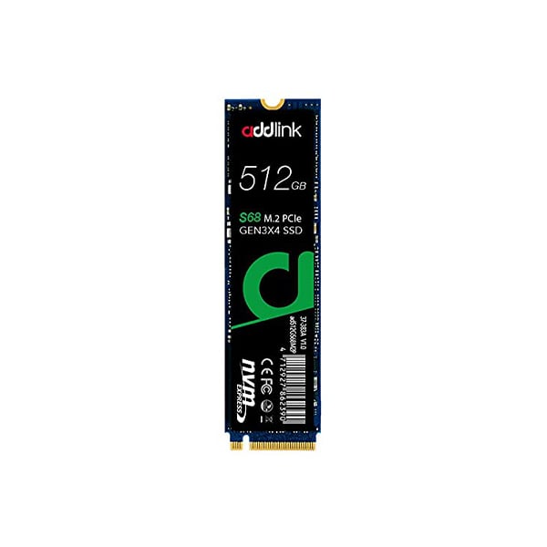 Addlink S68 512GB PCIe GEN3X4 M.2 NVMe SSD