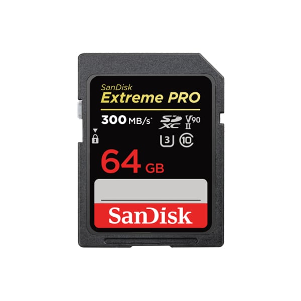 SanDisk Extreme Pro SDHC 64GB UHS-II Memory Card