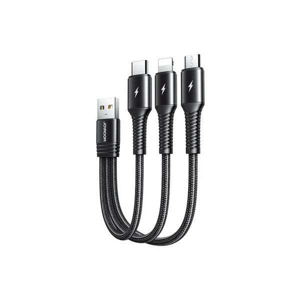 Joyroom 3 in 1 Lightning, Type-C and Micro USB Cable