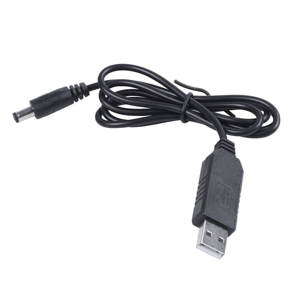 5V-12V USB to DC Power Cable