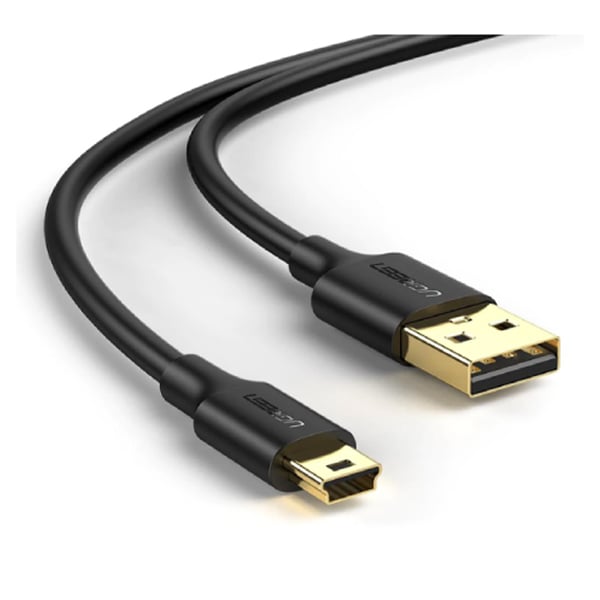 UGREEN 10355 USB 2.0 A Male to 5-Pin Mini USB Male Gold-Plated Data Cable