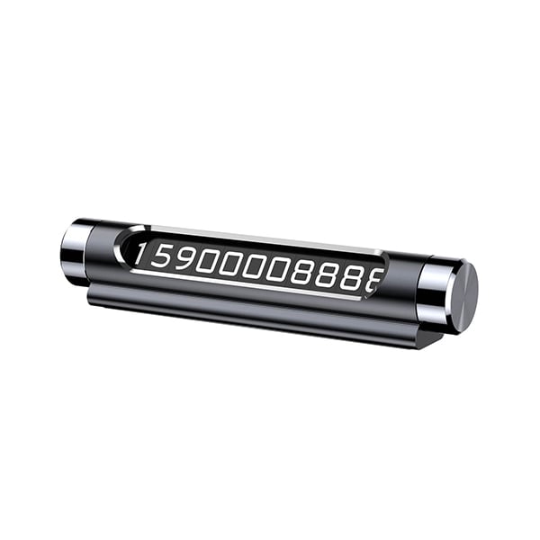 Baseus All Metal Dual Number Version Temporary Parking Phone Number Plate