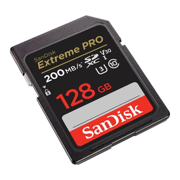 SanDisk Extreme PRO 128GB SDXC 200MB/s UHS-I Memory Card