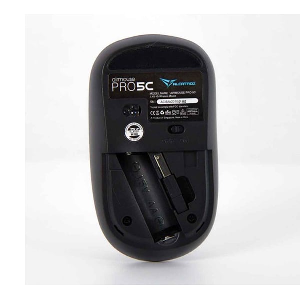 Alcatroz Airmouse Pro 5C Silent Wireless Mouse