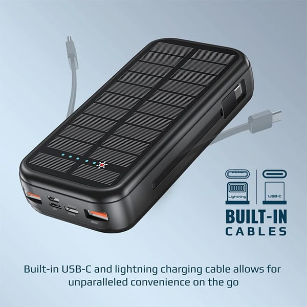 Promate SolarTank-20PDCi 20000mAh Power Bank