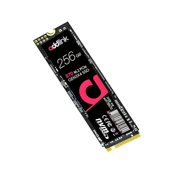 Addlink S70 256GB PCIe GEN3X4 M.2 NVMe SSD