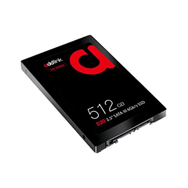 Addlink S20 512GB 2.5" SATA III 6Gb/s 3D Nand SSD