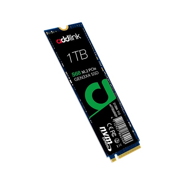 Addlink S68 1TB PCIe Gen3x4 M.2 2280 NVMe SSD