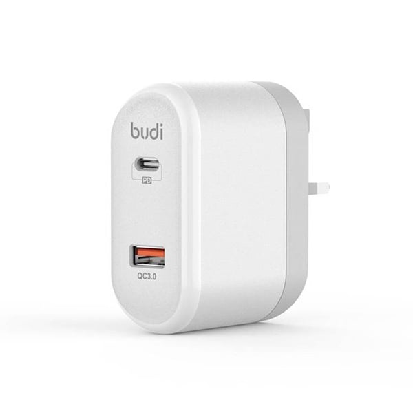 Budi 5V / 9V / 12V QC3.0+Type C PD Fast Charger