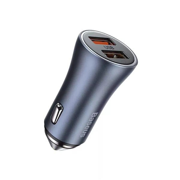 Baseus Golden Contactor Pro 40W USB + USB Dual Port Quick Car Charger