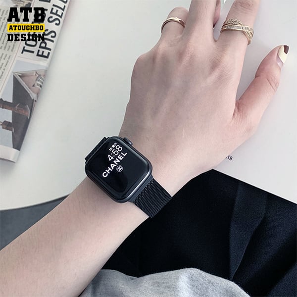Atouchbo Milanese Strap for Apple Watch 44mm