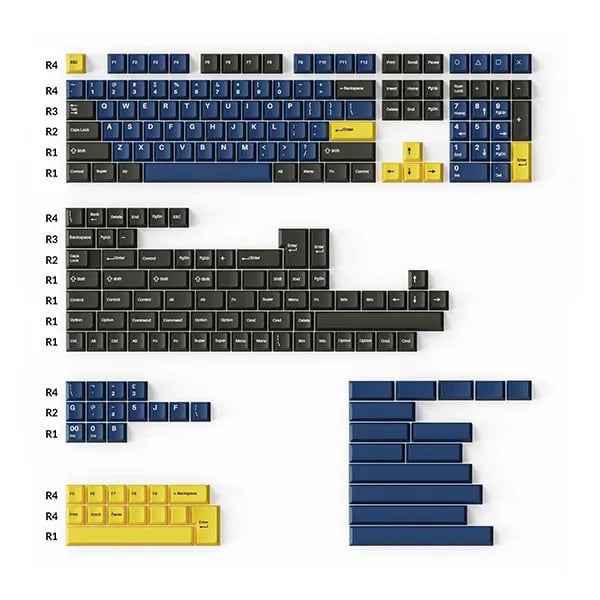 Keychron Cherry Profile Double-Shot PBT Full Set Keycaps