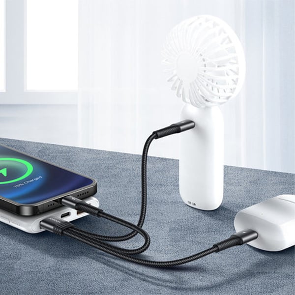 Joyroom 3 in 1 Lightning, Type-C and Micro USB Cable