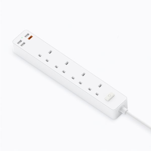 WiWU PD 20W 4 AC 3 USB Extension Power Cord