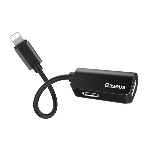 Baseus Audio Converter iP Male to Double iP Female Adapter L37