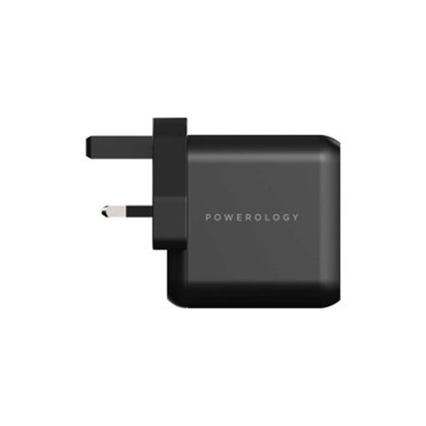 Powerology Compact 65W 3-Output GaN Charger