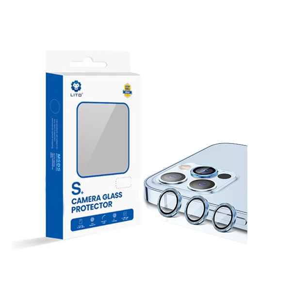LITO 3D Metal Camera Glass for iPhone 12 Pro Max