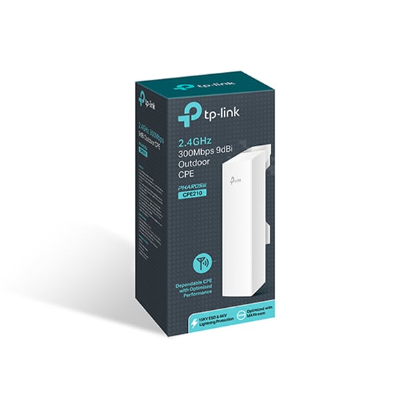 TP-LINK CPE210 2.4GHz 300Mbps 9dBi Outdoor CPE