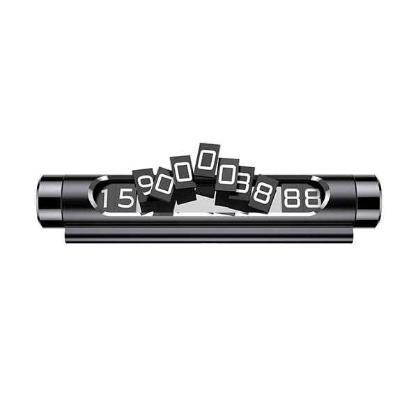 Baseus All Metal Dual Number Version Temporary Parking Phone Number Plate