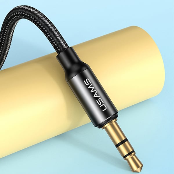 Usams 3.5mm to 3.5mm Right-Angle Audio Cable