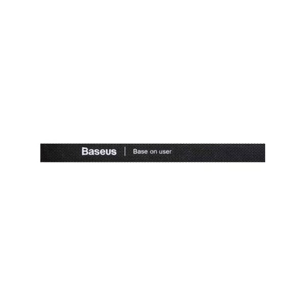 Baseus Colourful Circle Black Velcro Strap Cable Organizer