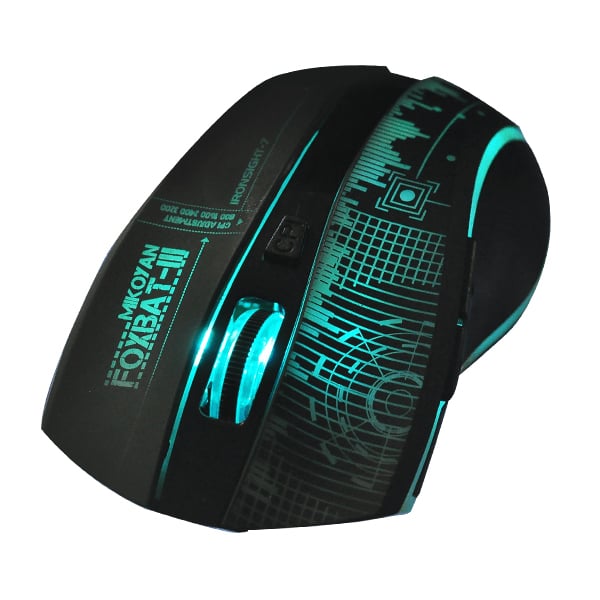 Armaggeddon Mikoyan Foxbat-III Ironsight-7 Rechargeable Wireless Gaming Mouse