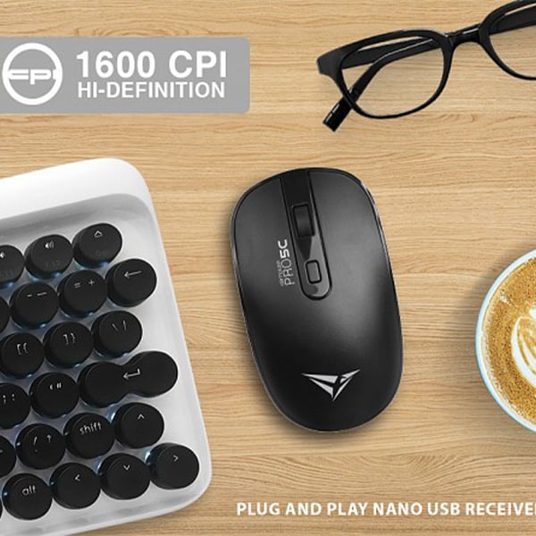Alcatroz Airmouse Pro 5C Silent Wireless Mouse