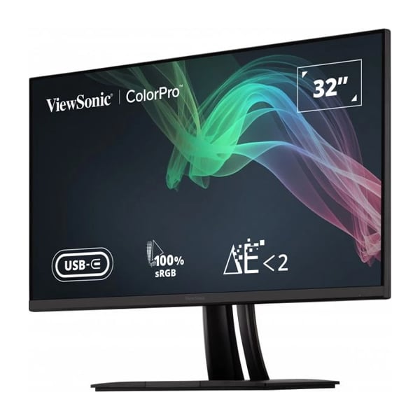 ViewSonic VP3256-4K ColorPro 32-inch 4K UHD Pantone Validated sRGB & Factory Pre-Calibrated Monitor