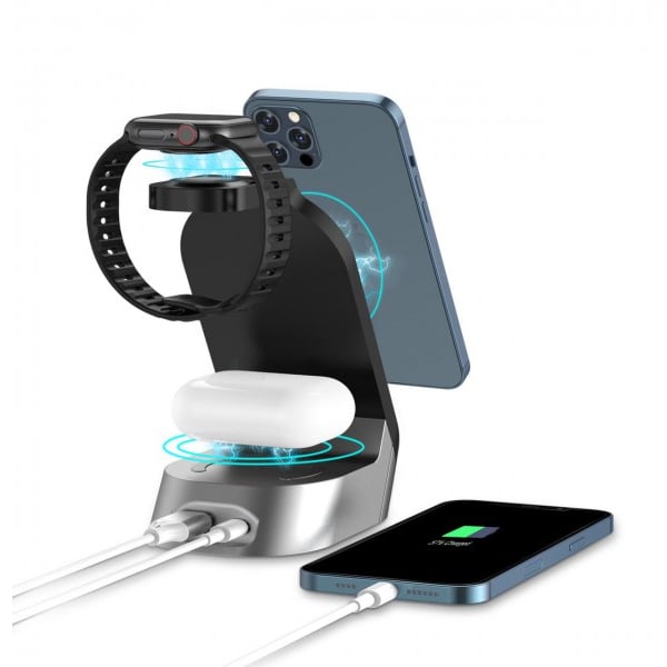 Green Lion 15W 4-in-1 Fast Wireless Charger