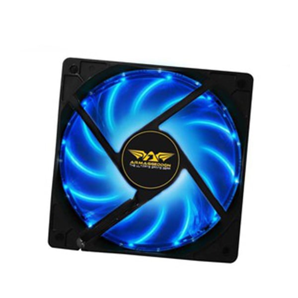 Armaggeddon Azure Blade LED 120 Mm Blue Cooling Fan