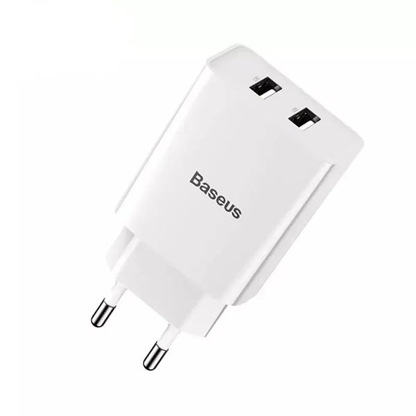 Baseus 18W EU Dual USB Portable Charger