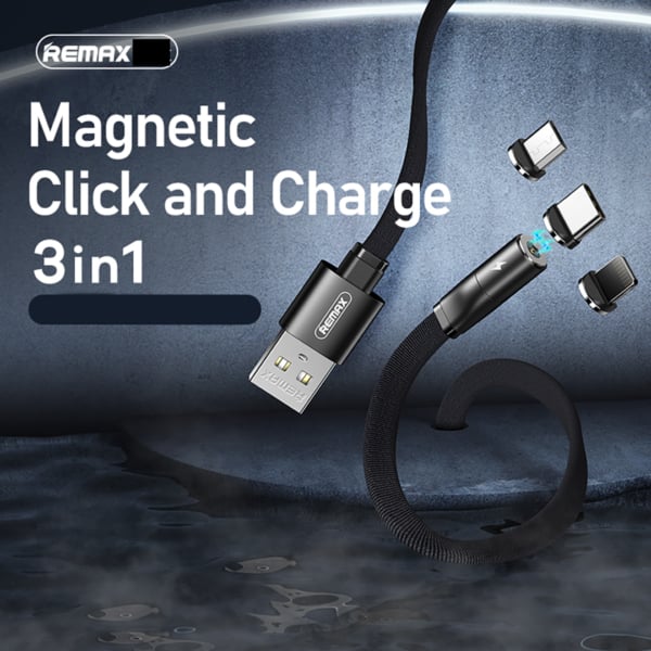 Remax RC-169TH Flag Series 3-in-1 Magnetic Fast Charging Cable