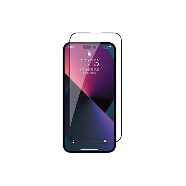 JC COMM Explorer Series Tempered Glass Screen Protector for iPhone 14 Pro Max