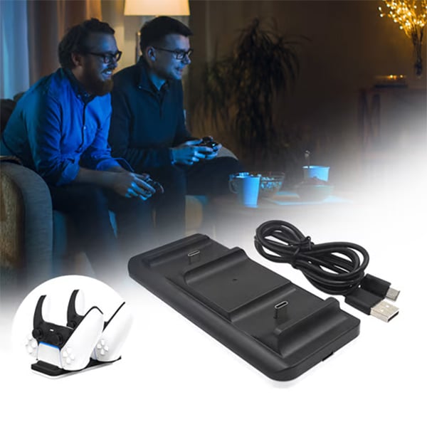 Coteci PS5 Dual Controller Charging Dock Station Charger